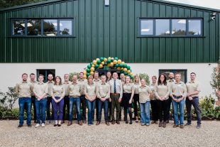 Group shot of people working at Tony Benger Landscaping