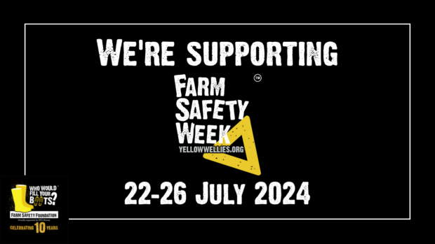We're supporting Farm Safety week 22-26 July 2024