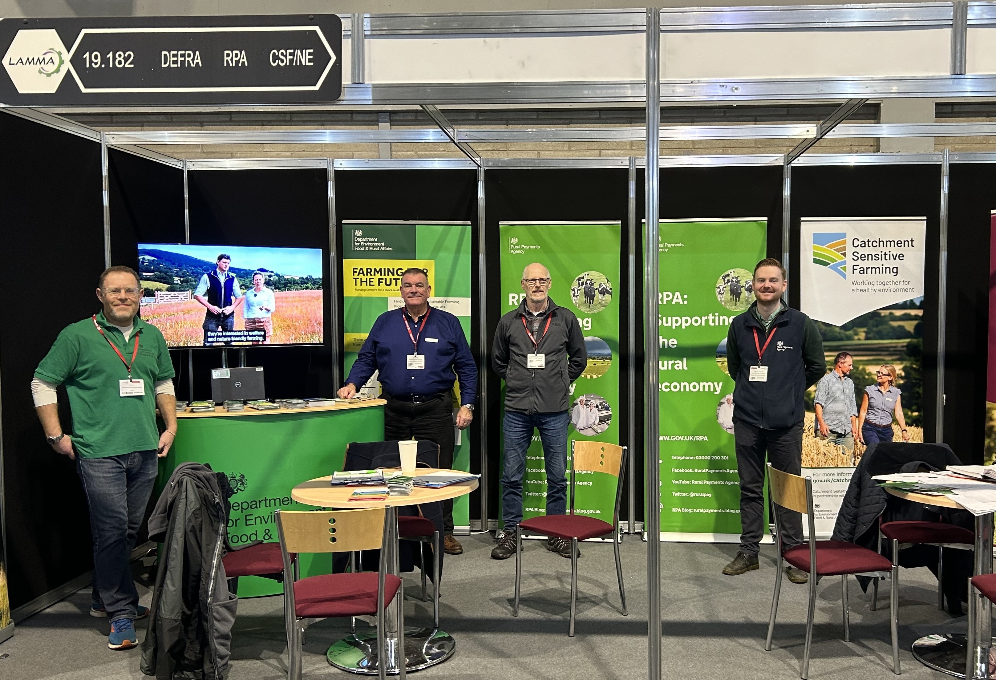RPA Grants Service team at shows and events – Rural payments